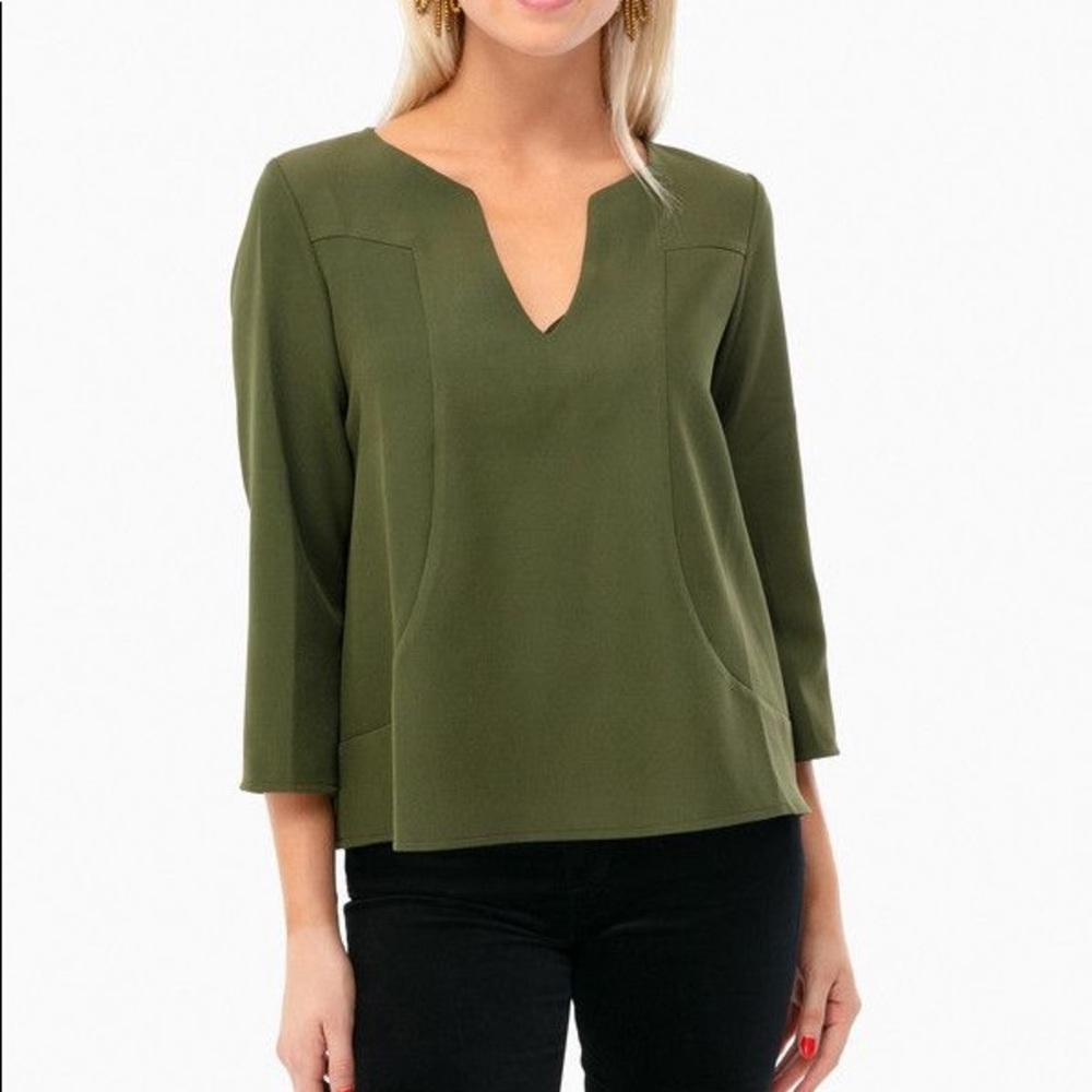 Tuckernuck Celeste V-Neck Blouse